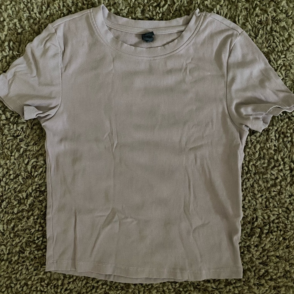 Zobha Light Tan Short Sleeve Tee